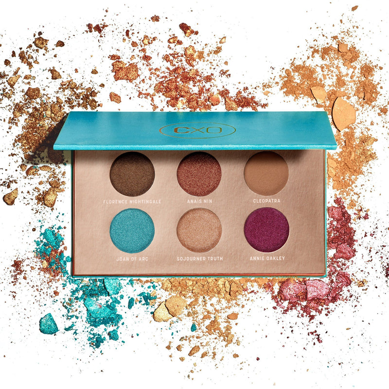 AFTERGLOW AND EYECON PALETTES + BRUSHES - CRUSHXO